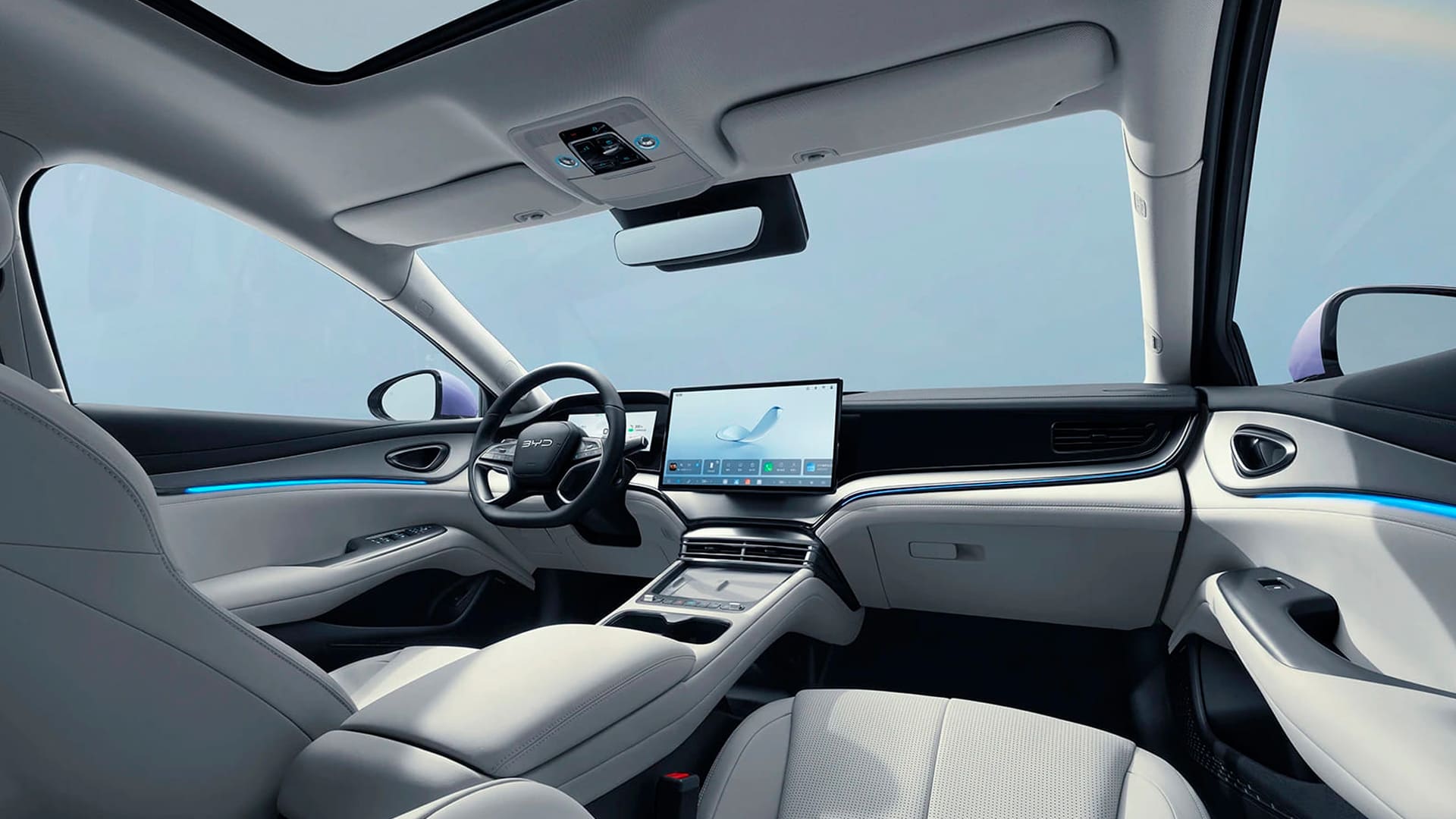 Электромобили BYD Seal 07 из Китая 360